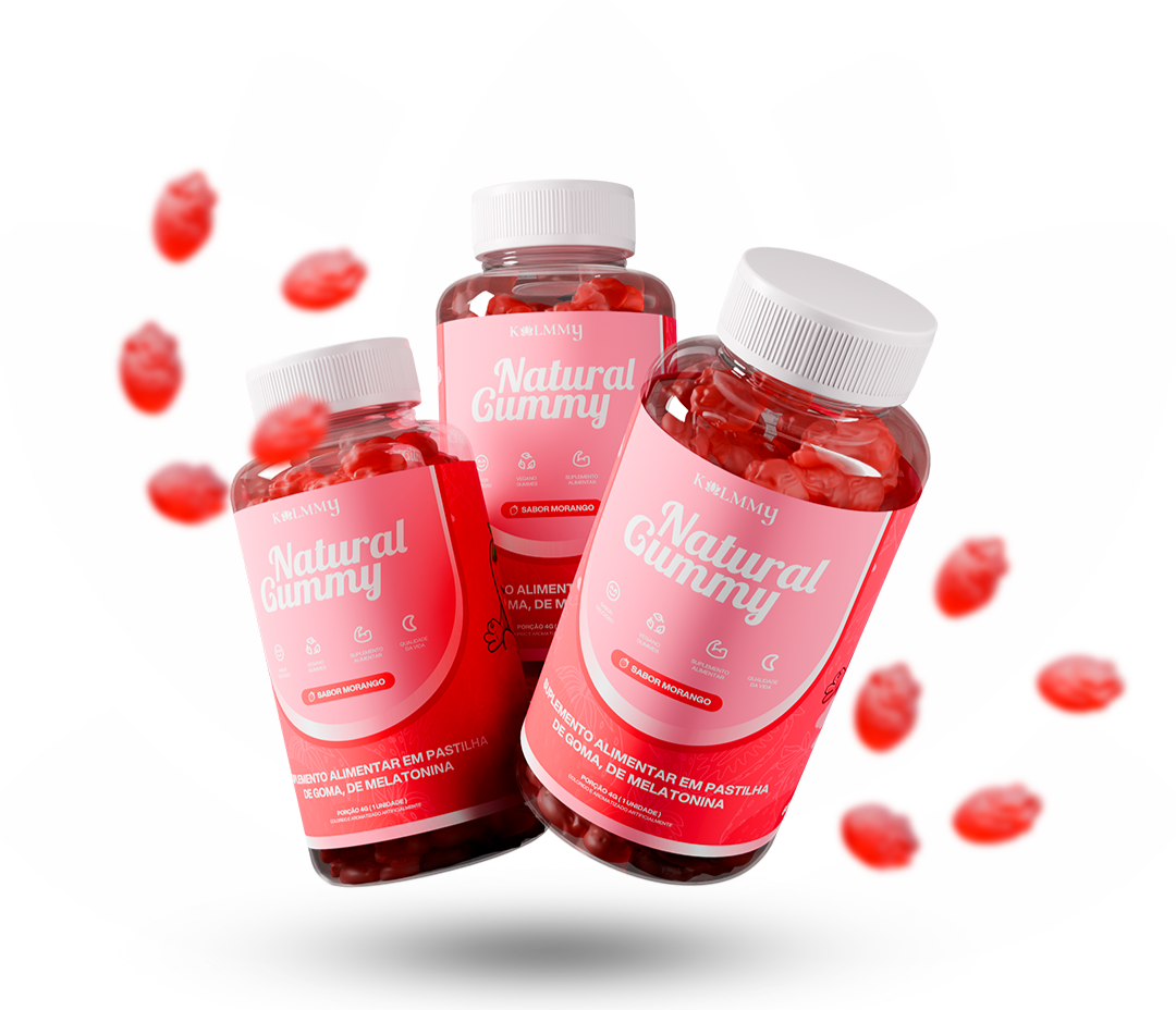 Kalmmy Natural Gummy - 3 potes